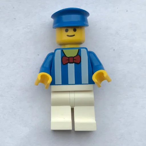 Blue Torso (White Legs, Blue Hat)