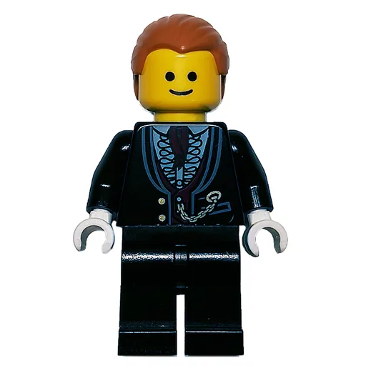 Black Torso Jacket (Black Legs, Medium Nougat Hair)