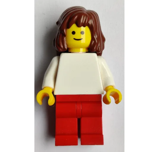 White Torso (Red Legs, Reddish Brown Hair)