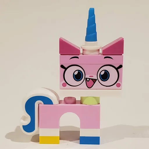 Unikitty (Dark Azure Foot, Open Mouth, Small Pupils)