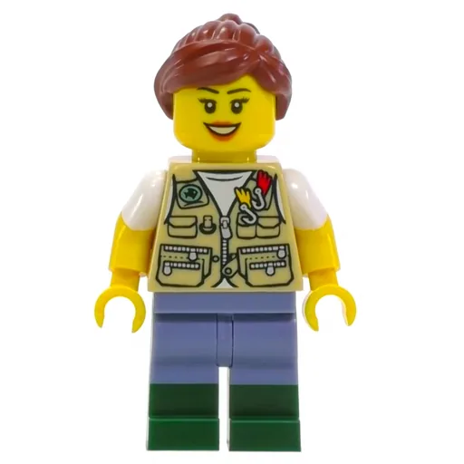 Tan Torso (Sand Blue Legs, Reddish Brown Hair)