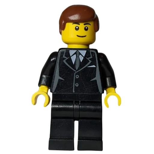 Black Torso Suit (Black Legs, Reddish Brown Hair)