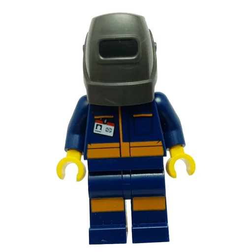 Technician (Dark Blue Torso, Dark Blue Legs, Welding Mask)