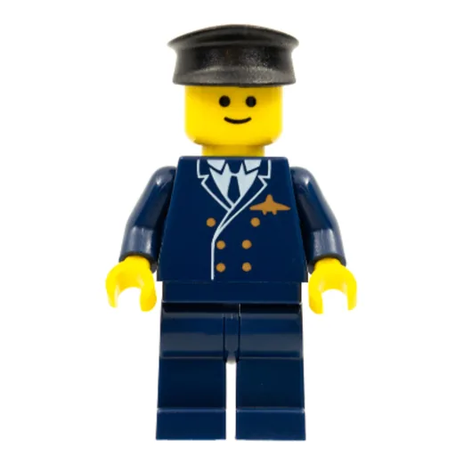 LEGO minifig Pilot (fig-008619)