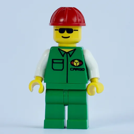 LEGO minifig Cargo Worker (fig-008648)