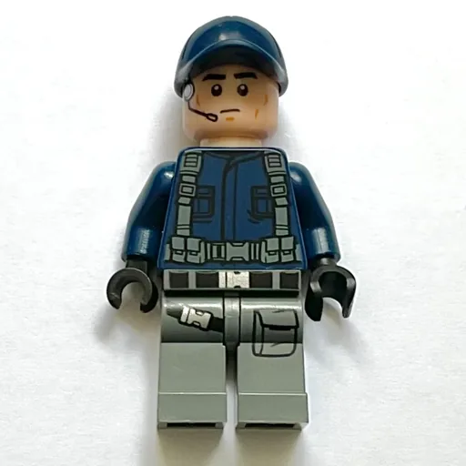 ACU Trooper (Dark Blue Shirt with Straps, Dark Blue Cap)