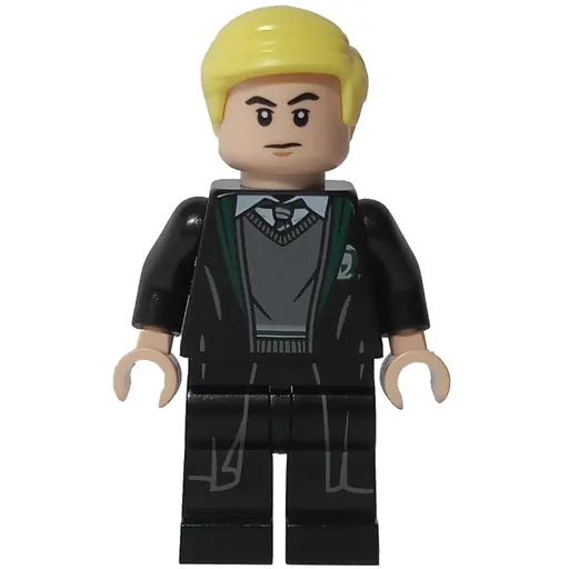 Draco Malfoy (Open Long Robes over Slytherin Sweater)