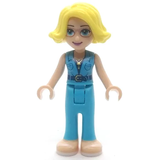 Alicia (Medium Azure Top, Medium Azure Trousers)