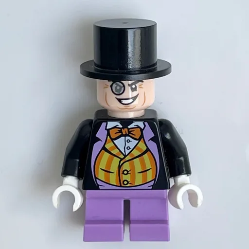 The Penguin (Orange and Yellow Striped Vest)