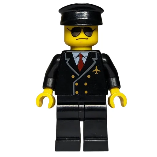 LEGO minifig Pilot (fig-009142)