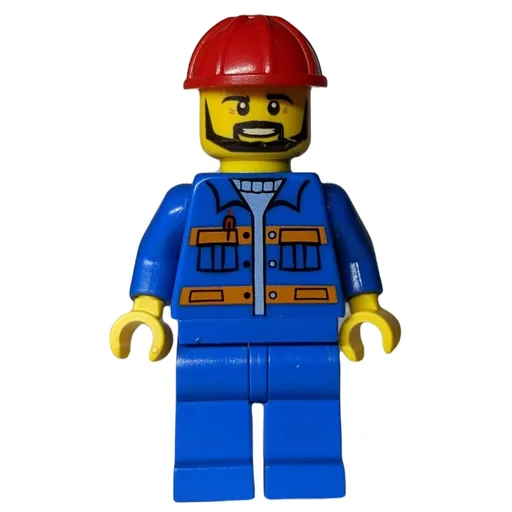 LEGO minifig Worker (fig-009147)