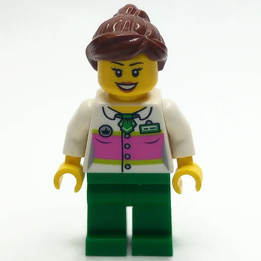 White Torso (Green Legs, Reddish Brown Hair)