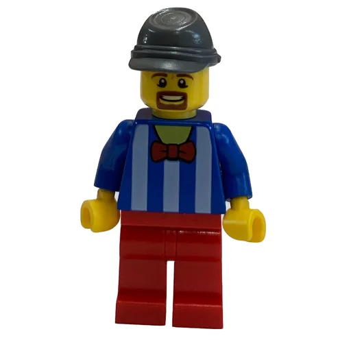 Blue Torso (Red Legs, Dark Bluish Grey Kepi)
