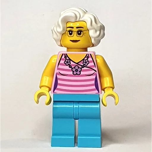 Bright Pink (Medium Azure, White Hair)