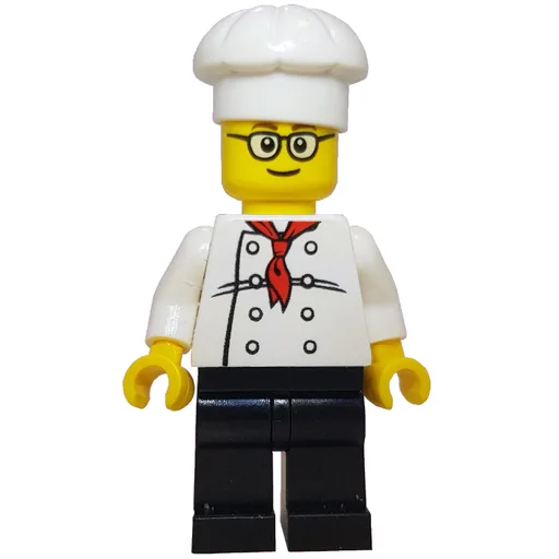 Chef (Red Neckerchief, Black Legs, Glasses)