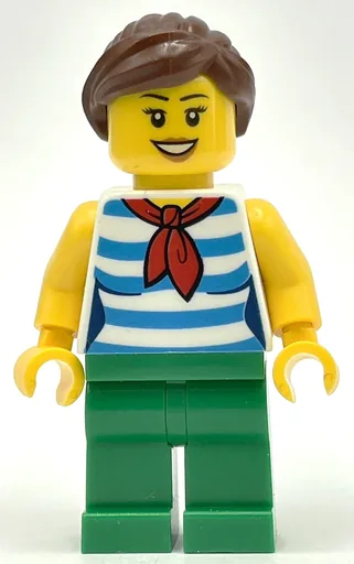 LEGO minifig White Torso (fig-009308)