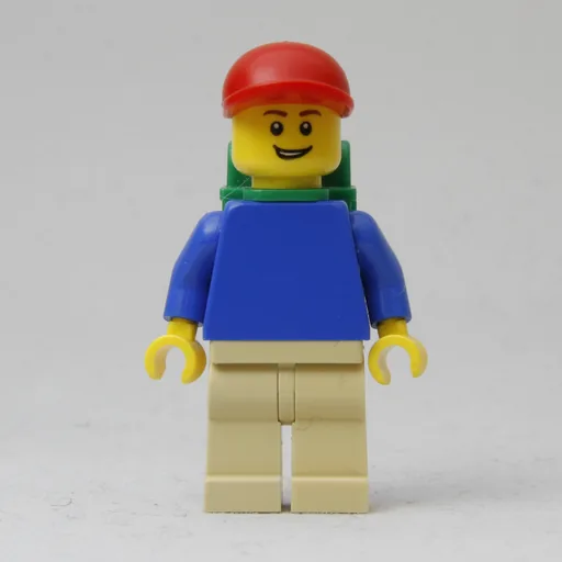LEGO minifig Blue Torso (fig-009315)