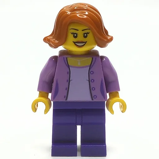 Medium Lavender (Dark Purple, Dark Orange Hair)