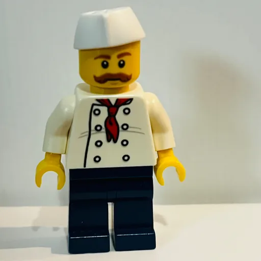 Chef (Red Neckerchief, Dark Blue Legs, Butcher's Hat)