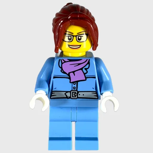 LEGO minifig Medium Blue Torso (fig-009330)