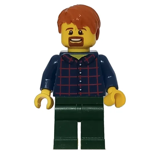 LEGO minifig Dark Blue Torso (fig-009335)