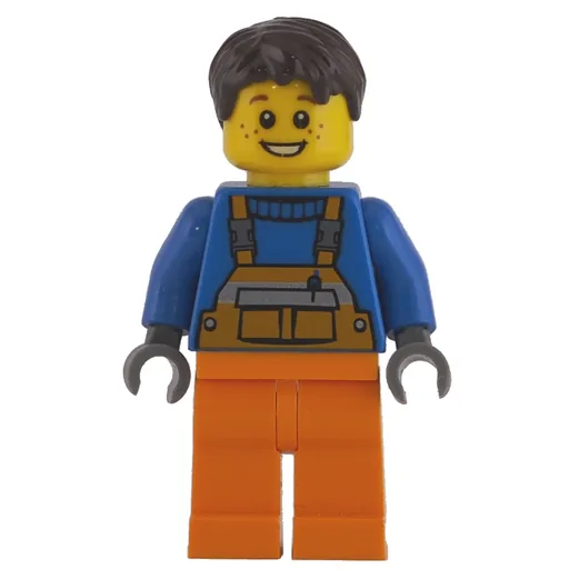 LEGO minifig Worker (fig-009359)