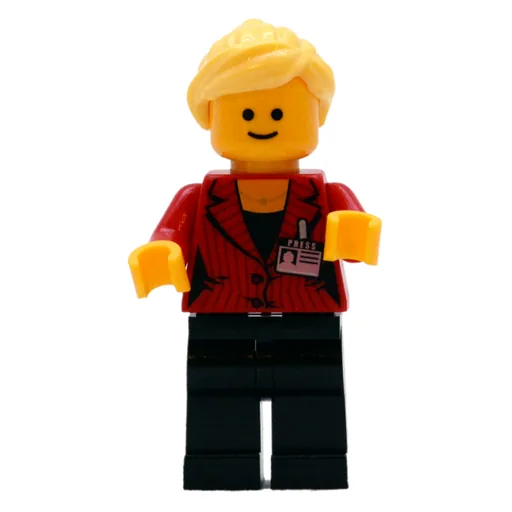 Red Torso (Black Legs, Bright Light Yellow Hair)