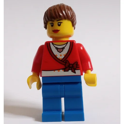 LEGO minifig Red Torso (fig-009375)