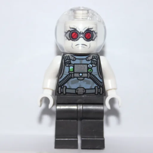 LEGO minifig Mr. Freeze with Pearl Dark Gray Outfit (fig-009391)