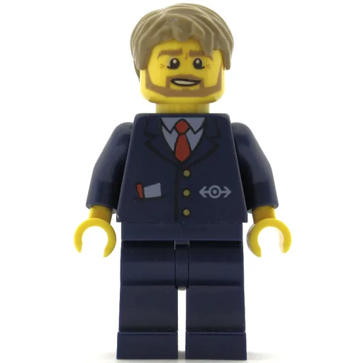 LEGO minifig Bus Driver (fig-009425)
