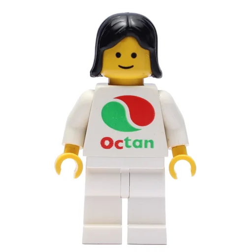 White Torso Octan (White Legs, Black Hair, Female)
