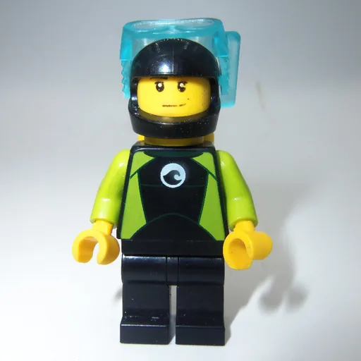 LEGO minifig Diver (fig-009583)