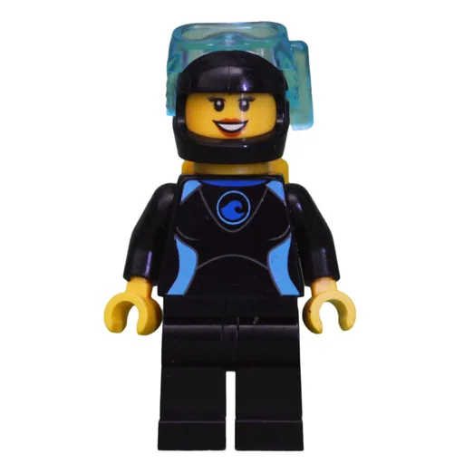 LEGO minifig Diver (fig-009584)