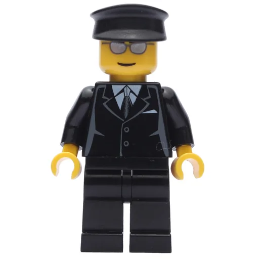 Man (Black Suit and Tie, Black Hat, Silver Sunglasses)