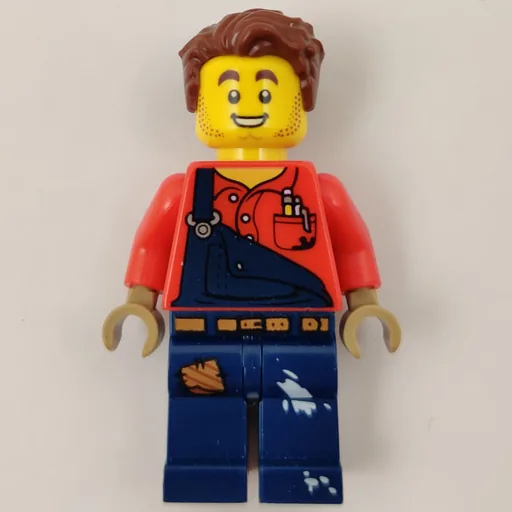 LEGO minifig Harl Hubbs (fig-009708)