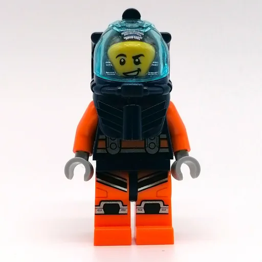 LEGO minifig Diver (fig-009736)