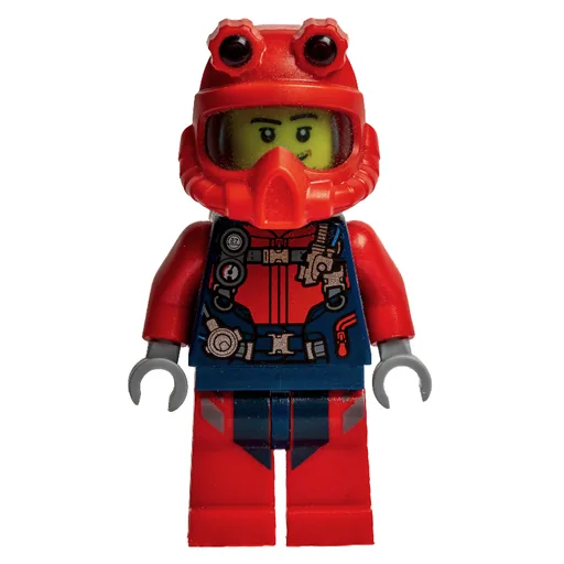LEGO minifig Diver (fig-009737)