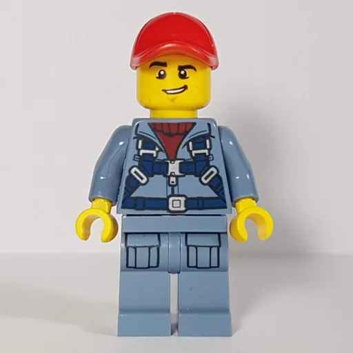 Marine Explorer (Sand Blue Jumpsuit, Red Cap)
