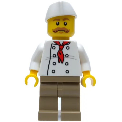 Chef (Red Neckerchief, Dark Tan Legs, Butchers Hat)