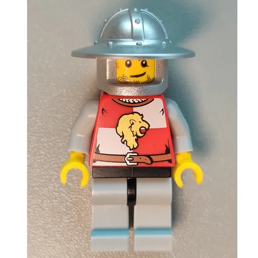 Knight (Red, Wide Brim Helmet)