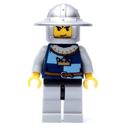 Knight (Dark Blue, Wide Brim Helmet)