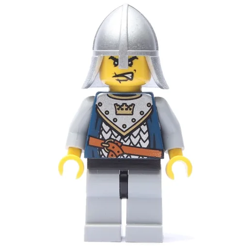 Knight (Dark Blue, Helmet, Angry)
