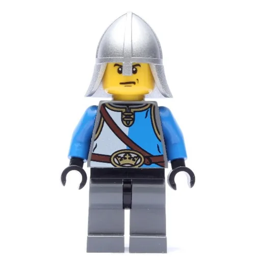 Knight (Blue, Helmet)
