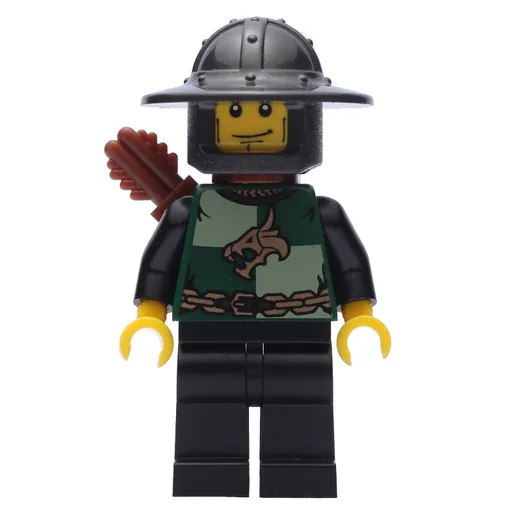 Dragon Knight (Archer, Dark Green, Wide Brim Helmet, Quiver)