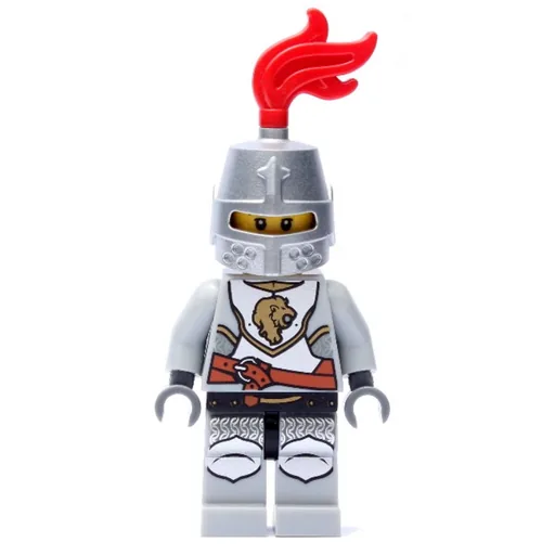 Lion Knight (Helmet with Red Plume)