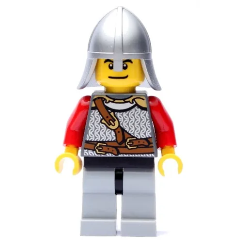 Lion Knight (Helmet, Scared / Smile)
