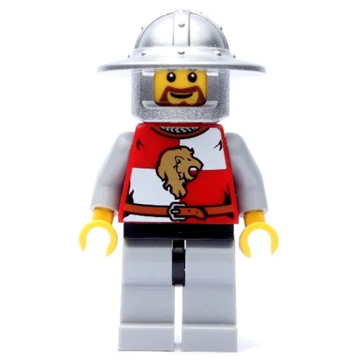 Lion Knight (Wide Brim Helmet, Beard)