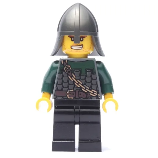 Dragon Knight (Dark Green, Helmet, Angry)