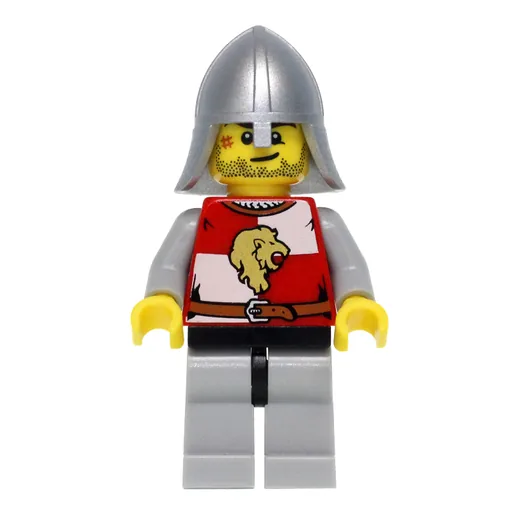 Lion Knight (Helmet, Stubble and Scar)