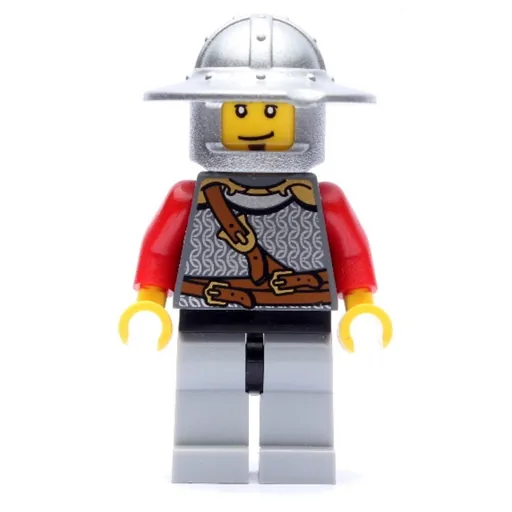 Lion Knight (Wide Brim Helmet, Soul-patch)
